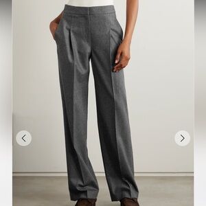 Loulou studio grey Juno wool blend pants